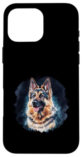 Deutscher Schäferhund im Wasserfarben Stil Hülle für iPhone 16 Pro Max Deutscher Schäferhund im Wasserfarben Stil Hülle für iPhone 16 Pro Max von !!!Yeah Deutscher Schäferhund Designz
