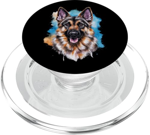 Deutscher Schäferhund im Wasserfarben Stil PopSockets PopGrip für MagSafe Deutscher Schäferhund im Wasserfarben Stil PopSockets PopGrip für MagSafe von !!!Yeah Deutscher Schäferhund Designz