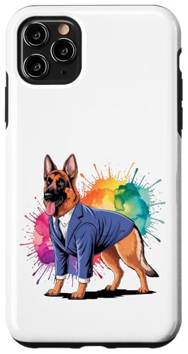Deutscher Schäferhund mit schicken Anzug Hülle für iPhone 11 Pro Max Deutscher Schäferhund mit schicken Anzug Hülle für iPhone 11 Pro Max von !!!Yeah Deutscher Schäferhund Designz