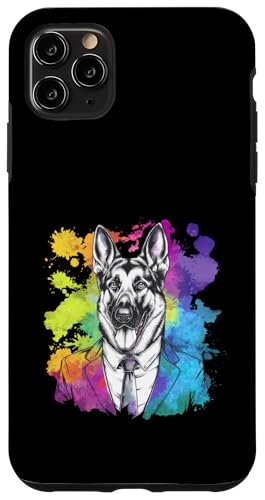 Deutscher Schäferhund mit schicken Anzug Hülle für iPhone 11 Pro Max Deutscher Schäferhund mit schicken Anzug Hülle für iPhone 11 Pro Max von !!!Yeah Deutscher Schäferhund Designz