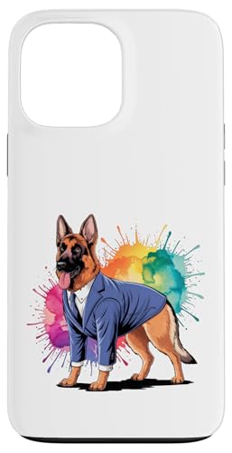 Deutscher Schäferhund mit schicken Anzug Hülle für iPhone 13 Pro Max Deutscher Schäferhund mit schicken Anzug Hülle für iPhone 13 Pro Max von !!!Yeah Deutscher Schäferhund Designz
