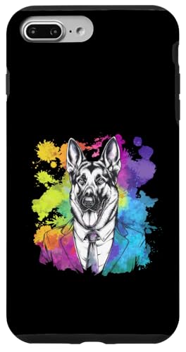 Deutscher Schäferhund mit schicken Anzug Hülle für iPhone 7 Plus/8 Plus Deutscher Schäferhund mit schicken Anzug Hülle für iPhone 7 Plus/8 Plus von !!!Yeah Deutscher Schäferhund Designz