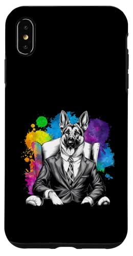 Deutscher Schäferhund mit schicken Anzug Hülle für iPhone XS Max Deutscher Schäferhund mit schicken Anzug Hülle für iPhone XS Max von !!!Yeah Deutscher Schäferhund Designz