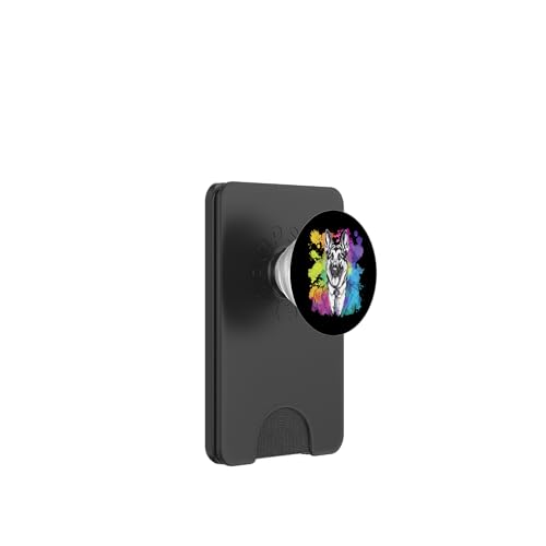 Deutscher Schäferhund mit schicken Anzug PopSockets PopWallet für MagSafe Deutscher Schäferhund mit schicken Anzug PopSockets PopWallet für MagSafe von !!!Yeah Deutscher Schäferhund Designz