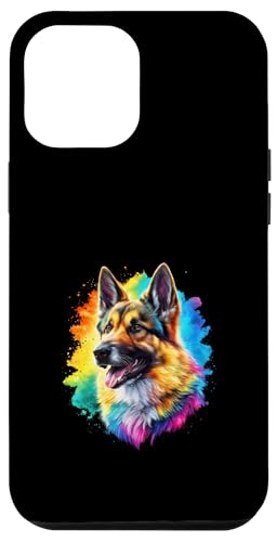 Regenbogen farbener DeutscherSchäferhund Hülle für iPhone 12 Pro Max Regenbogen farbener DeutscherSchäferhund Hülle für iPhone 12 Pro Max von !!!Yeah Deutscher Schäferhund Designz