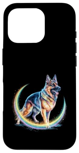Regenbogen farbener DeutscherSchäferhund Hülle für iPhone 16 Pro Regenbogen farbener DeutscherSchäferhund Hülle für iPhone 16 Pro von !!!Yeah Deutscher Schäferhund Designz