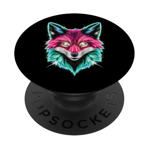 Fantasievoller leuchtender Fuchs PopSockets Klebender PopGrip Fantasievoller leuchtender Fuchs PopSockets Klebender PopGrip von !!!Yeah Fuchs Designz