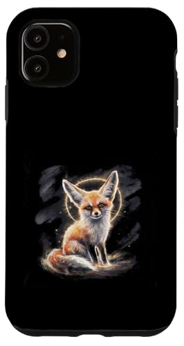Putzigem Fenneck Fuchs mit magischen Look Hülle für iPhone 11 Putzigem Fenneck Fuchs mit magischen Look Hülle für iPhone 11 von !!!Yeah Fuchs Designz