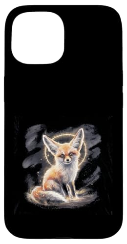 Putzigem Fenneck Fuchs mit magischen Look Hülle für iPhone 15 Putzigem Fenneck Fuchs mit magischen Look Hülle für iPhone 15 von !!!Yeah Fuchs Designz