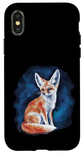 Putzigem Fenneck Fuchs mit magischen Look Hülle für iPhone X/XS Putzigem Fenneck Fuchs mit magischen Look Hülle für iPhone X/XS von !!!Yeah Fuchs Designz