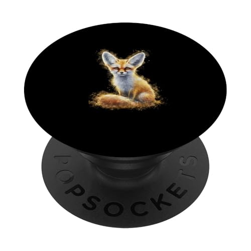 Putzigem Fenneck Fuchs mit magischen Look PopSockets Klebender PopGrip Putzigem Fenneck Fuchs mit magischen Look PopSockets Klebender PopGrip von !!!Yeah Fuchs Designz