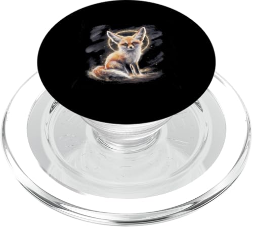 Putzigem Fenneck Fuchs mit magischen Look PopSockets PopGrip für MagSafe Putzigem Fenneck Fuchs mit magischen Look PopSockets PopGrip für MagSafe von !!!Yeah Fuchs Designz