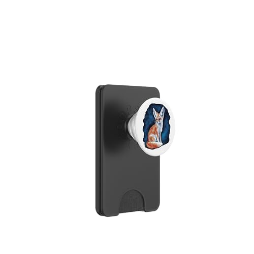 Putzigem Fenneck Fuchs mit magischen Look PopSockets PopWallet für MagSafe Putzigem Fenneck Fuchs mit magischen Look PopSockets PopWallet für MagSafe von !!!Yeah Fuchs Designz