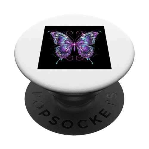 Glitzernder Schmetterling PopSockets Klebender PopGrip Glitzernder Schmetterling PopSockets Klebender PopGrip von !!!Yeah Schmetterling Designz