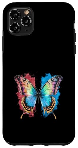 Schmetterling in bunten Wasserfarben Hülle für iPhone 11 Pro Max Schmetterling in bunten Wasserfarben Hülle für iPhone 11 Pro Max von !!!Yeah Schmetterling Designz