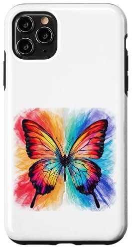Schmetterling in bunten Wasserfarben Hülle für iPhone 11 Pro Max von !!!Yeah Schmetterling Designz