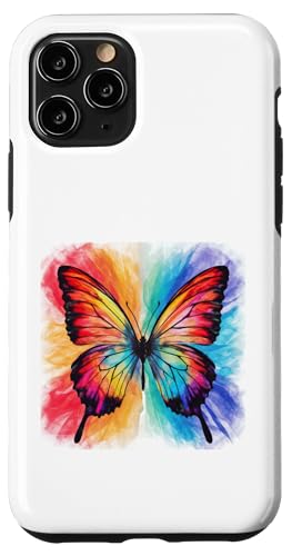 Schmetterling in bunten Wasserfarben Hülle für iPhone 11 Pro von !!!Yeah Schmetterling Designz
