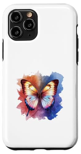 Schmetterling in bunten Wasserfarben Hülle für iPhone 11 Pro Schmetterling in bunten Wasserfarben Hülle für iPhone 11 Pro von !!!Yeah Schmetterling Designz