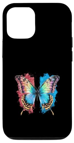 Schmetterling in bunten Wasserfarben Hülle für iPhone 12/12 Pro Schmetterling in bunten Wasserfarben Hülle für iPhone 12/12 Pro von !!!Yeah Schmetterling Designz
