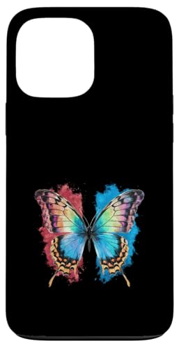Schmetterling in bunten Wasserfarben Hülle für iPhone 13 Pro Max von !!!Yeah Schmetterling Designz