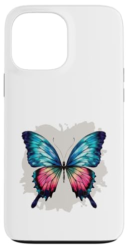 Schmetterling in bunten Wasserfarben Hülle für iPhone 13 Pro Max von !!!Yeah Schmetterling Designz