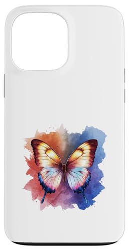 Schmetterling in bunten Wasserfarben Hülle für iPhone 13 Pro Max Schmetterling in bunten Wasserfarben Hülle für iPhone 13 Pro Max von !!!Yeah Schmetterling Designz
