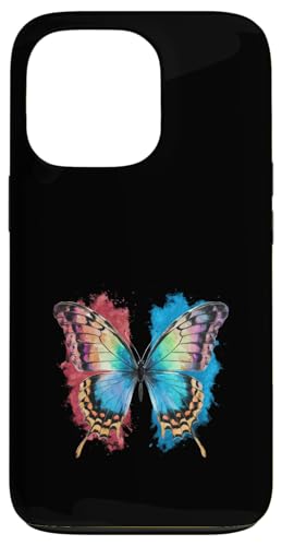 Schmetterling in bunten Wasserfarben Hülle für iPhone 13 Pro Schmetterling in bunten Wasserfarben Hülle für iPhone 13 Pro von !!!Yeah Schmetterling Designz