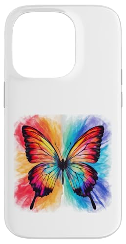 Schmetterling in bunten Wasserfarben Hülle für iPhone 14 Pro Schmetterling in bunten Wasserfarben Hülle für iPhone 14 Pro von !!!Yeah Schmetterling Designz