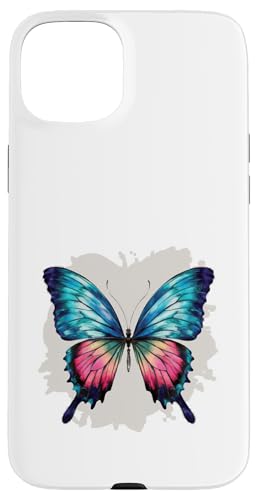 Schmetterling in bunten Wasserfarben Hülle für iPhone 15 Plus Schmetterling in bunten Wasserfarben Hülle für iPhone 15 Plus von !!!Yeah Schmetterling Designz