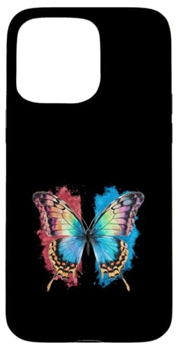 Schmetterling in bunten Wasserfarben Hülle für iPhone 15 Pro Max Schmetterling in bunten Wasserfarben Hülle für iPhone 15 Pro Max von !!!Yeah Schmetterling Designz