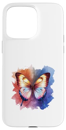 Schmetterling in bunten Wasserfarben Hülle für iPhone 15 Pro Max Schmetterling in bunten Wasserfarben Hülle für iPhone 15 Pro Max von !!!Yeah Schmetterling Designz