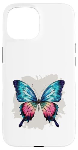 Schmetterling in bunten Wasserfarben Hülle für iPhone 15 Schmetterling in bunten Wasserfarben Hülle für iPhone 15 von !!!Yeah Schmetterling Designz