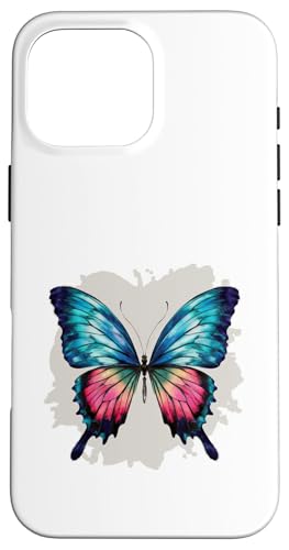 Schmetterling in bunten Wasserfarben Hülle für iPhone 16 Pro Max von !!!Yeah Schmetterling Designz