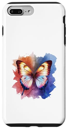 Schmetterling in bunten Wasserfarben Hülle für iPhone 7 Plus/8 Plus Schmetterling in bunten Wasserfarben Hülle für iPhone 7 Plus/8 Plus von !!!Yeah Schmetterling Designz