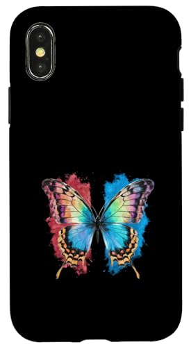 Schmetterling in bunten Wasserfarben Hülle für iPhone X/XS Schmetterling in bunten Wasserfarben Hülle für iPhone X/XS von !!!Yeah Schmetterling Designz