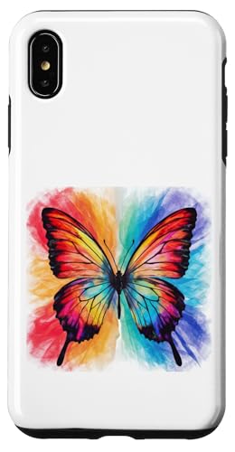 Schmetterling in bunten Wasserfarben Hülle für iPhone XS Max von !!!Yeah Schmetterling Designz