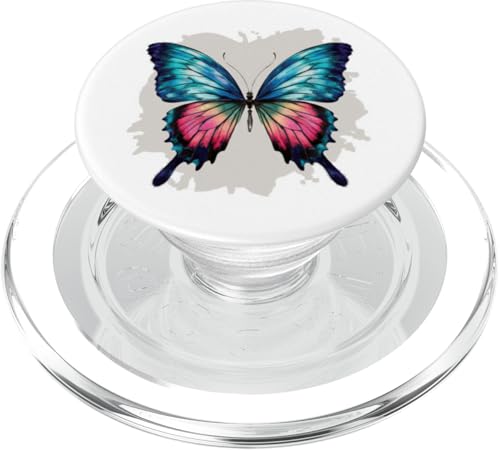 Schmetterling in bunten Wasserfarben PopSockets PopGrip für MagSafe Schmetterling in bunten Wasserfarben PopSockets PopGrip für MagSafe von !!!Yeah Schmetterling Designz