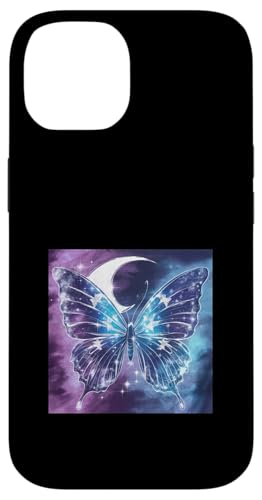Schöner Schmetterling mit hellem Mond. Hülle für iPhone 14 von !!!Yeah Schmetterling Designz