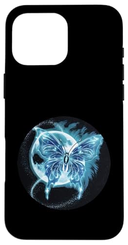 Schöner Schmetterling mit hellem Mond. Hülle für iPhone 16 Pro Max Schöner Schmetterling mit hellem Mond. Hülle für iPhone 16 Pro Max von !!!Yeah Schmetterling Designz