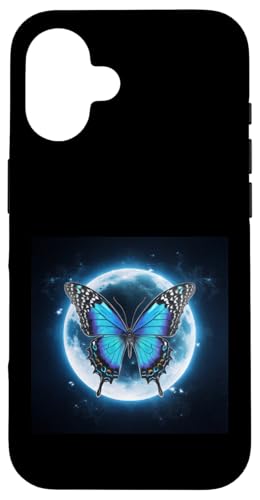 Schöner Schmetterling mit hellem Mond. Hülle für iPhone 16 von !!!Yeah Schmetterling Designz