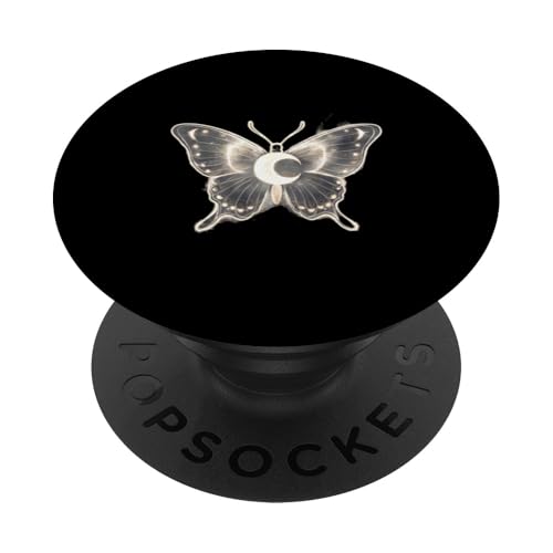 Schöner Schmetterling mit hellem Mond. PopSockets Klebender PopGrip Schöner Schmetterling mit hellem Mond. PopSockets Klebender PopGrip von !!!Yeah Schmetterling Designz