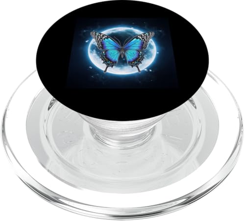 Schöner Schmetterling mit hellem Mond. PopSockets PopGrip für MagSafe Schöner Schmetterling mit hellem Mond. PopSockets PopGrip für MagSafe von !!!Yeah Schmetterling Designz