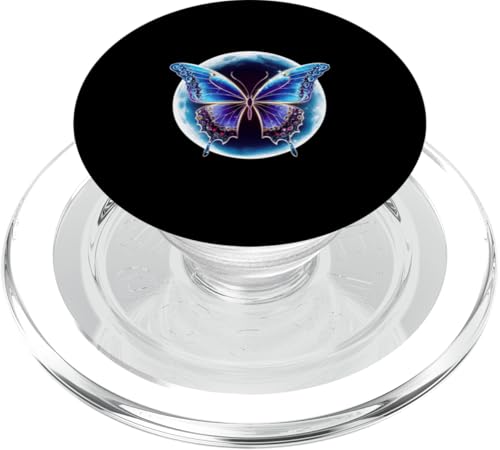 Schöner Schmetterling mit hellem Mond. PopSockets PopGrip für MagSafe Schöner Schmetterling mit hellem Mond. PopSockets PopGrip für MagSafe von !!!Yeah Schmetterling Designz