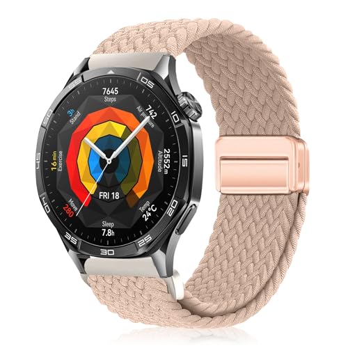 YealRed 22mm Nylon Armband Kompatibel mit Huawei Watch GT 5 Pro 46mm /GT 5 /GT 4 /GT 3 /GT 2 /GT 2 Pro ECG, Sport Uhrenarmband für Huawei Watch 4 46mm /4 Pro 48mm /3 Pro /2 Classic (Kühles Braun) YealRed 22mm Nylon Armband Kompatibel mit Huawei Watch GT 5 Pro 46mm /GT 5 /GT 4 /GT 3 /GT 2 /GT 2 Pro ECG, Sport Uhrenarmband für Huawei Watch 4 46mm /4 Pro 48mm /3 Pro /2 Classic (Kühles Braun) von YealRed