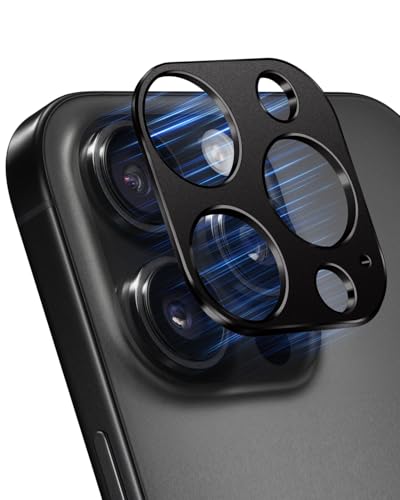 YealRed Kameraschutz Kompatibel mit iPhone 16 Pro /16 Pro Max, 9H Metalle Kamera Schutzrahmen Keine Auswirkung auf das Schießen Kamera Schutzfolie für iPhone 16 Pro /16 Pro Max - 1 Stück (Schwarz) YealRed Kameraschutz Kompatibel mit iPhone 16 Pro /16 Pro Max, 9H Metalle Kamera Schutzrahmen Keine Auswirkung auf das Schießen Kamera Schutzfolie für iPhone 16 Pro /16 Pro Max - 1 Stück (Schwarz) von YealRed