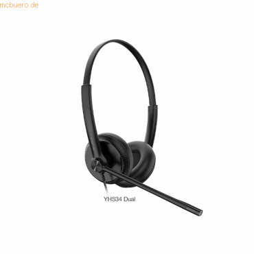 Yealink Network Yealink Headset YHS34 Dual Yealink Network Yealink Headset YHS34 Dual von Yealink Network
