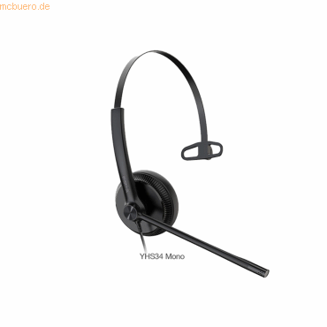 Yealink Network Yealink Headset YHS34 Mono Yealink Network Yealink Headset YHS34 Mono von Yealink Network