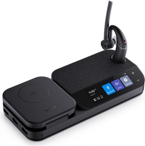 Yealink BH71-WORKSTATION Kopfhörer & Headset Kabellos im Ohr Büro/Callcenter Bluetooth Ladestation Schwarz (1208653) von Yealink