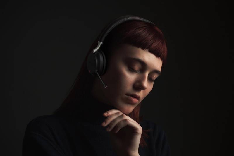 Yealink BH72 Teams - Headset - On-Ear - Bluetooth - kabellos - Adapter USB-A via Bluetooth - Geräuschisolierung - Schwarz (1208609) (geöffnet) von Yealink