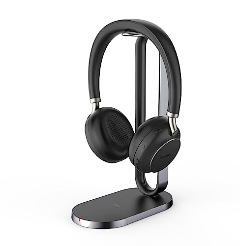 Yealink BH76 with Charging Stand UC Black USB-C Bluetooth-Headset von Yealink